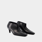 Bottines The Wide Shaft - TOTEME - Cuir - Noir