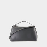 Sac À Main T-Lock Top Handle - TOTEME - Cuir - Marron