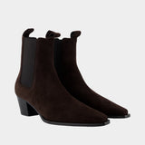 Bottines City - TOTEME - Cuir - Marron