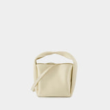 Sac À Main Petite Bucket - TOTEME - Cuir - Blanc