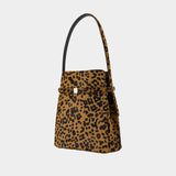 Sac À Main Belted Pony Hair - TOTEME - Cuir - Imprimé