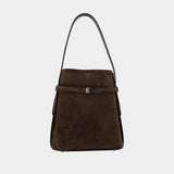 Sac À Main Belted - TOTEME - Cuir - Marron