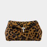Pochette Mini T-Lock Naplack - TOTEME - Cuir - Imprimé