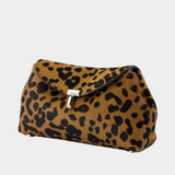 Pochette Mini T-Lock Naplack - TOTEME - Cuir - Imprimé
