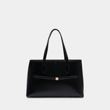 Cabas Naplack Lounge - TOTEME - Cuir - Noir
