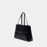 Cabas Naplack Lounge - TOTEME - Cuir - Noir