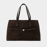 Cabas Lounge - TOTEME - Cuir - Marron