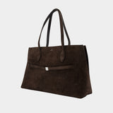 Cabas Lounge - TOTEME - Cuir - Marron