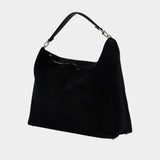 Cabas Scoop - TOTEME - Cuir - Noir