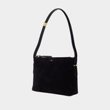 Sac À Main Scoop Wristlet - TOTEME - Cuir - Noir