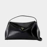 Sac À Main T-Lock Naplack Top Handle - TOTEME - Cuir - Noir
