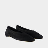 Ballerines Slip - TOTEME - Cuir - Noir