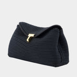 Pochette Mini T-Lock Rope - TOTEME - Toile - Noir