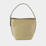 Cabas Petite Belted - TOTEME - Cuir - Beige