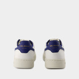 Sneakers Dice Stripe - Axel Arigato - Cuir - Blanc/Bleu