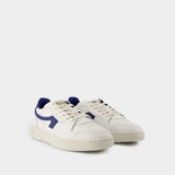 Sneakers Dice Stripe - Axel Arigato - Cuir - Blanc/Bleu