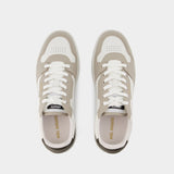 Sneakers Dice Lo - Axel Arigato - Cuir - Blanc/Marron Foncé