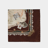 Écharpe Printed Square 70 - Zimmermann - Soie - Multi