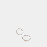 Boucles D'oreilles Olympia Cz - Vivienne Westwood - Métal - Argenté