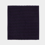 Écharpe Big Wavy - OFFICINE GENERALE - Laine - Noir