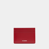 Porte-Carte - Jil Sander - Cuir - Rouge