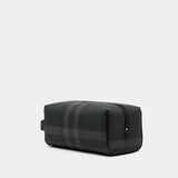 Trousse De Toilette - Burberry - Synthétique - Gris