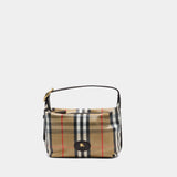Sac À Main Ll Highlands Mini Duffle - Burberry - Coton - Multi