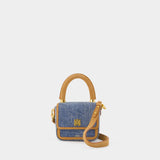 Sac À Main Micro Ma - Amiri - Coton - Bleu