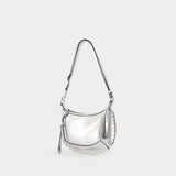 Sac Porté Épaule Oskan Moon - Isabel Marant - Cuir - Argenté