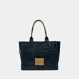 The Large Tote - Marc Jacobs - Coton - Bleu