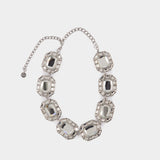 Collier Crystal - SELF PORTRAIT - Perles - Argenté