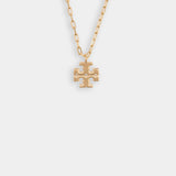 Collier Icon Pendant - Tory Burch - Métal - Doré