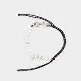 Bracelet Malibu Pearl - Balenciaga - Métal - Argenté
