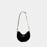 Sac À Bandoulière Ll Horseshoe - Burberry - Synthétique - Noir