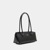 Sac Porté Épaule New Bauletto J Medium - MM6 Maison Margiela - Cuir - Noir