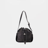 Sac Porté Épaule Stacey - Vivienne Westwood - Cuir - Noir