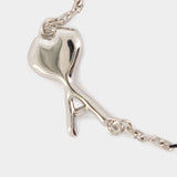 Bracelet Hammered Ami De Coeur Thin - AMI Paris - Métal - Argenté