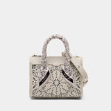 Sac À Main Bandana Micro Triangle - Amiri - Cuir - Blanc