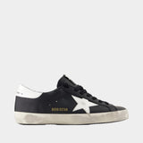 Sneakers Super Star - Golden Goose Deluxe Brand - Cuir - Noir
