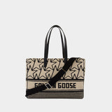 Sac Cabas California E-W en Coton Multicouleur