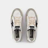 Sneakers Ball Star - Golden Goose Deluxe Brand - Polyester - Argenté