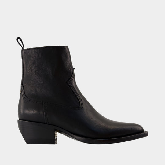 Bottines Debbie - Golden Goose Deluxe Brand - Cuir - Noir