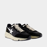 Sneakers Running - Golden Goose Deluxe Brand - Cuir - Noir
