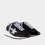 Sneakers Running Marathon - Golden Goose Deluxe Brand - Cuir - Noir