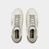 Sneakers Super Star - Golden Goose Deluxe Brand - Cuir - Blanc