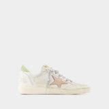 Sneakers Ballstar - Golden Goose Deluxe Brand - Cuir - Blanc
