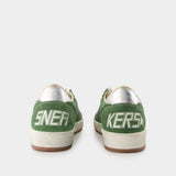 Sneakers Ballstar - Golden Goose Deluxe Brand - Cuir - Vert