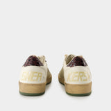 Sneakers Ballstar - Golden Goose Deluxe Brand - Cuir - Blanc