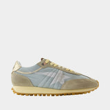 Sneakers Running Marathon - Golden Goose Deluxe Brand - Cuir - Bleu