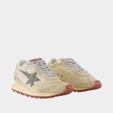 Sneakers Running Marathon - Golden Goose Deluxe Brand - Cuir - Beige